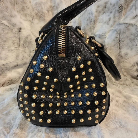 LIMITED EDITION Burberry Prorsum Blaze Studded Bowling Bag Satchel - Picture 5 of 16